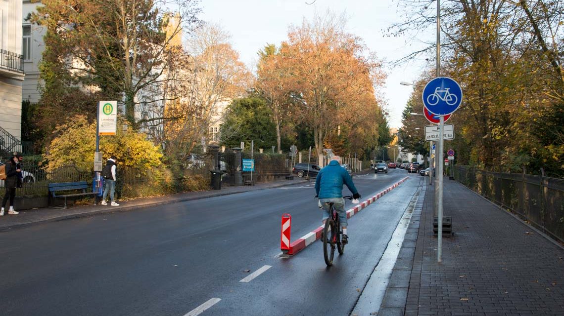 Fahrradweg Sonnenberger Straße