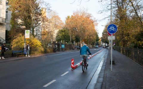 Fahrradweg Sonnenberger Straße