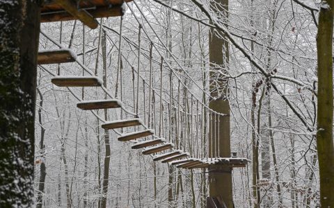 Noch einmal zeigt sich der Winter vn seiner schönsten Seite. Lange wird der Schnee aber nicht halten. In der Innenstadt ist es schon grau und grün.