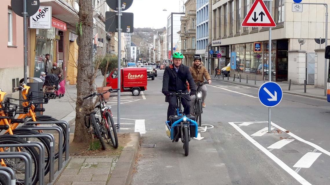 Neue Radverbindung Luisenstraße fertiggestellt