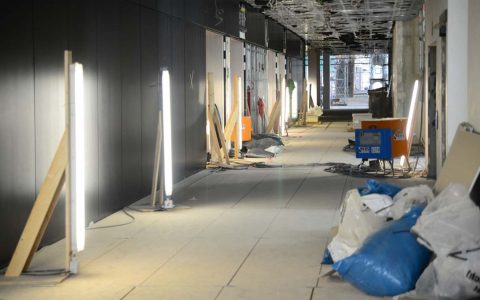 Verschiedene Gewerke greifen ineinander