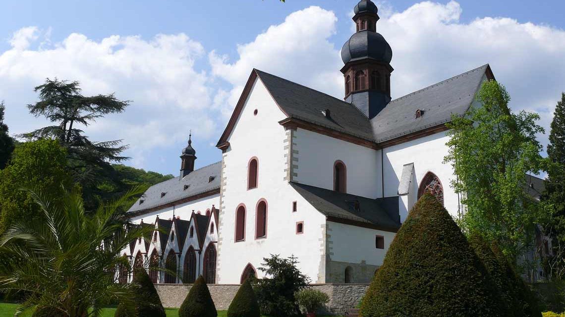 Kloster Eberbach, eine Spielstätte beim Rheingau-Musik-Festival.