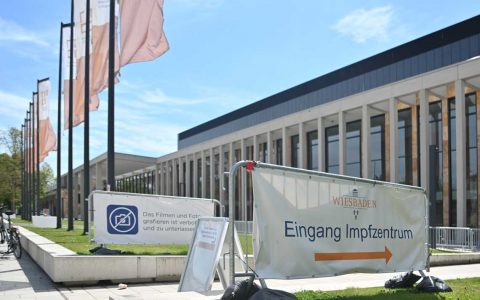Impfzentrum Wiesbaden