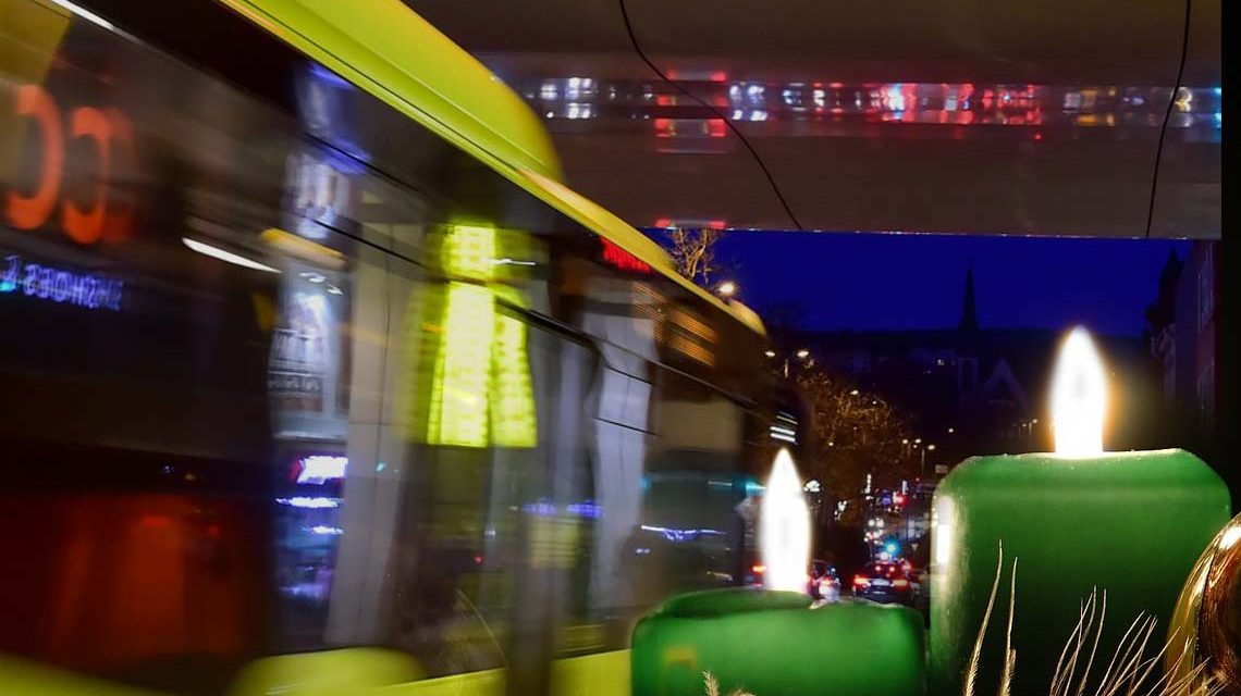 Bus und Partaktionen in der Adventszeit: