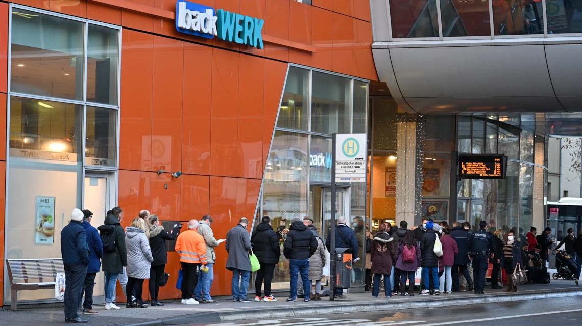 Impfstelle im Luisenforum