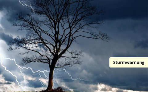 Sturmwarnung für Hessen