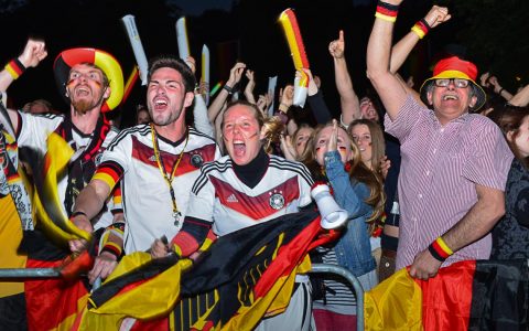 Public Viewing in Wiesbaden