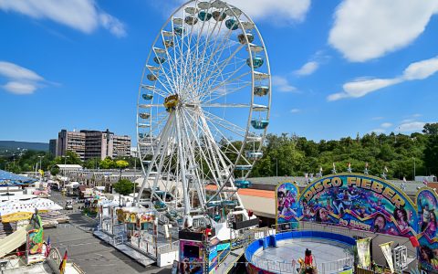 Deutsch-Amerikanisches Freundschaftsafest auf dem Heinerberg. Kleines Oktoberfest