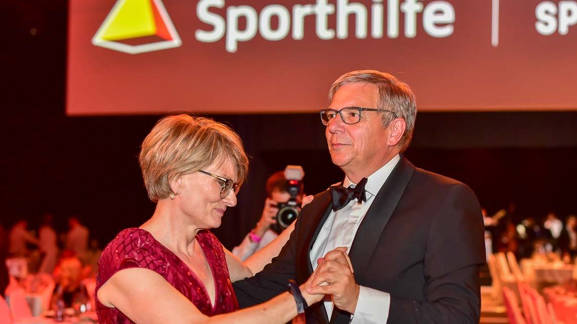 Gerd Uwe Mende bei der Balleröffnung vom Ball des Sports