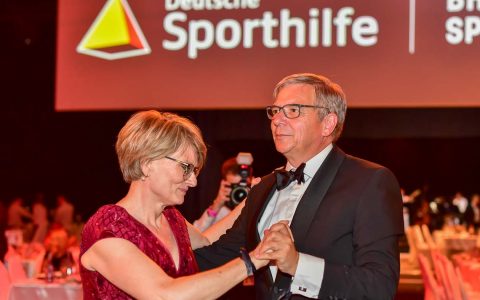 Gerd Uwe Mende bei der Balleröffnung vom Ball des Sports