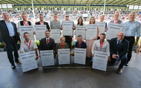 Meisterfeier der Handwerkskammer 2022 in der Brita Arena
