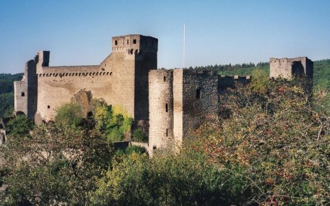 Blick auf Burg Hohenstein.