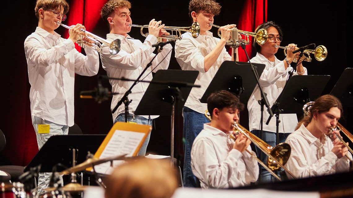 Ellys-Big Band im Sendesaal des HR