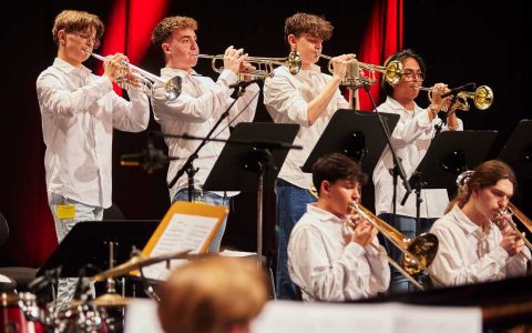 Ellys-Big Band im Sendesaal des HR