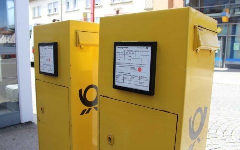 Briefkasten der Deutschen Post
