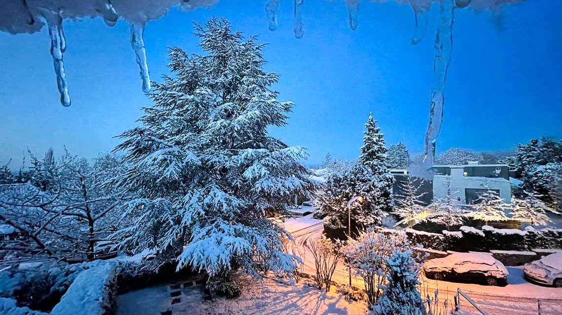 Schnee, Winterlandschaft Wiesbaden