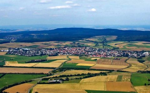 Wehrheim Luftaufnahme