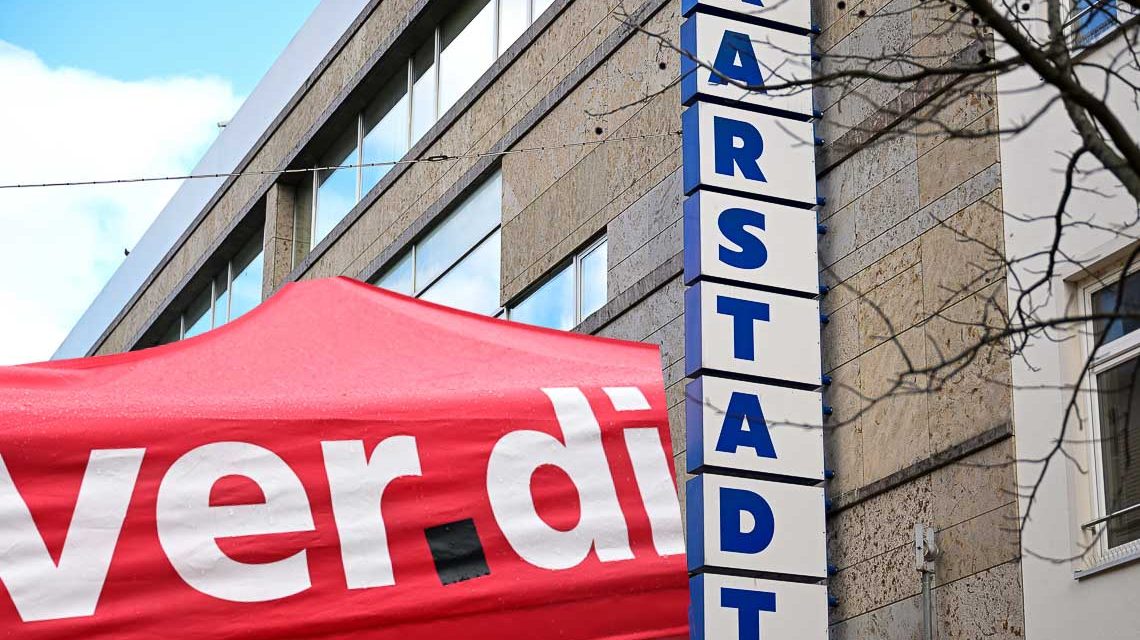 Galeria Karstadt werden bestreikt