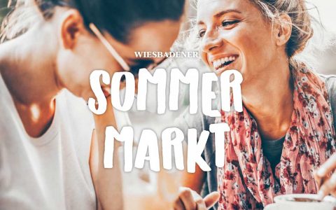 Sommermarkt in Wiesbaden