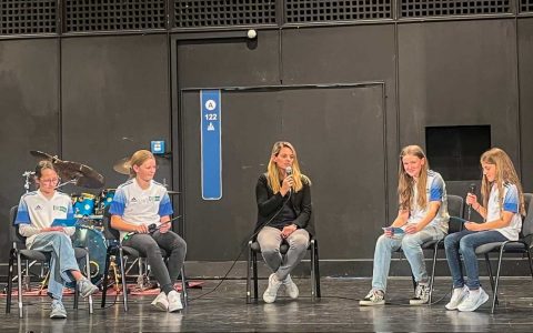 Talkrunde mit Nia Künzer (Fußballweltmeisterin 2003)