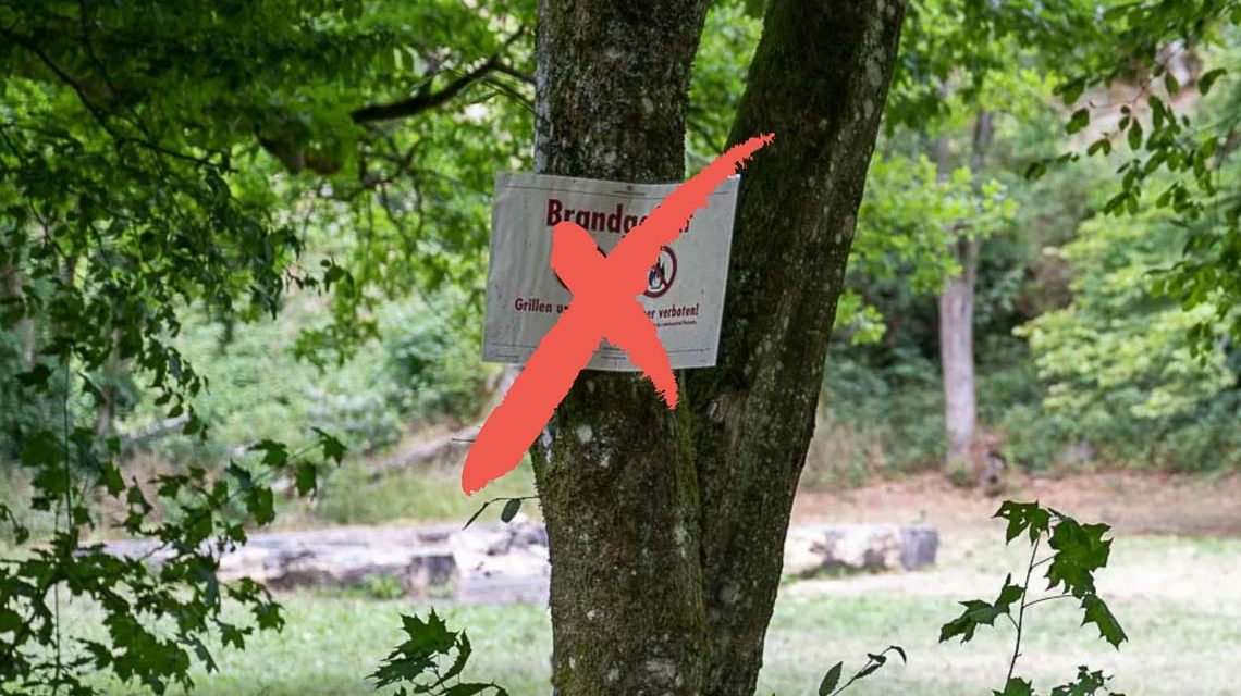 Walbrandgefahr ja, aber keine Grillverbote.