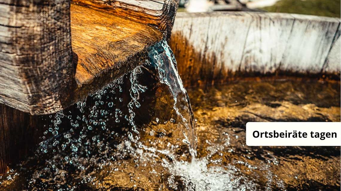 Wasserspielplati im Ortsbeirat