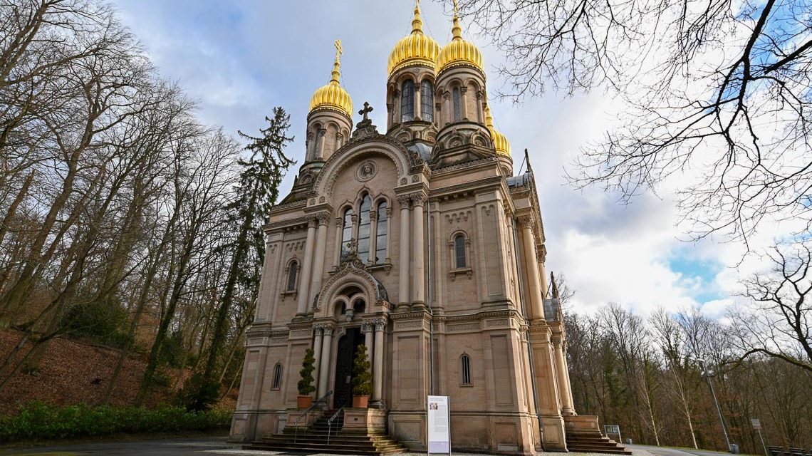 Tourismus: Die Russische Kirche auf dem Neroberg, ein Anziehungspunkt für vie