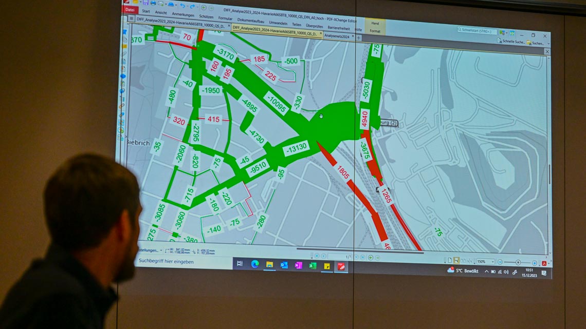 Modellberechnung für Wiesbaden