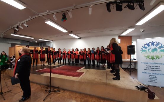 Der Verein Frauenwelten im Hilde Müller Haus.