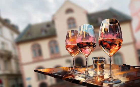 Wiesbadener Winzer, Wiesbadener Wochenmarkt, Wiesabden, das Tor zum Rheingau und zum Wein.