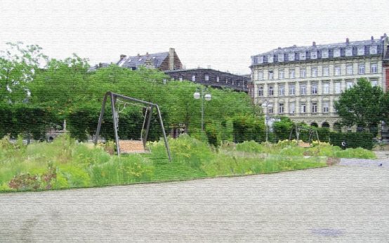 Reallabor 1 – Schaukeln auf dem Dern’schen Gelände