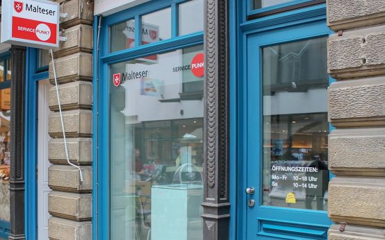 Malteser Service-Point in der Neugasse