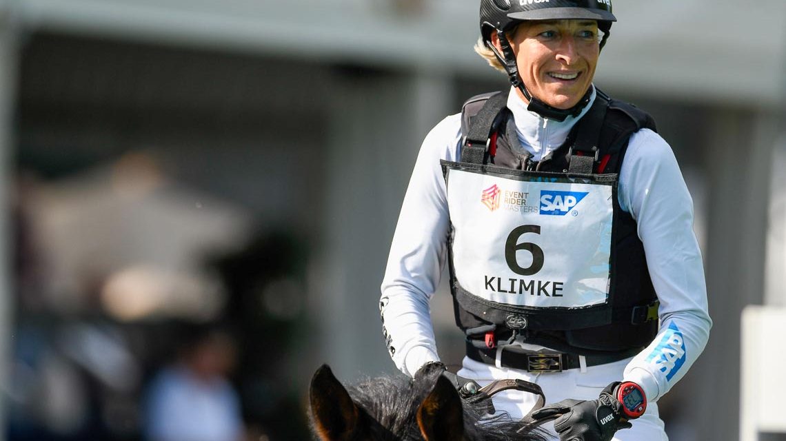 Ingrid Klimke, die Reitmeisterin freut sich auf Wiesbaden.