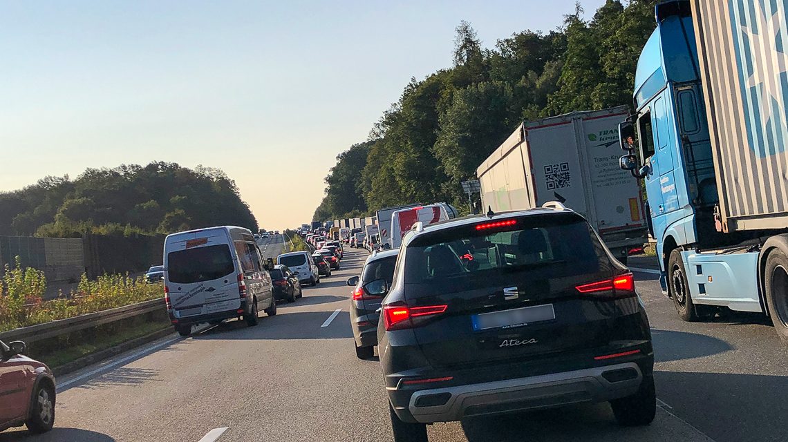 Staustrecken an Christi Himmelfahrt