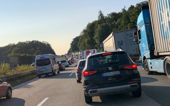 Staustrecken an Christi Himmelfahrt
