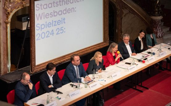 Pressekonferenz und Vorstellung des Programms der neuen Spielzeit.
