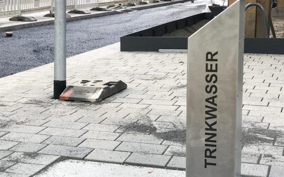 Trinkbrunnen an dr Moritzstraße / Ecke Gerichtstrasse