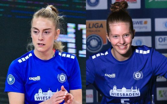 Tanja Großer und Hannah Hartmann im Kader des VC Wiesbaden