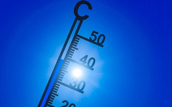Das Thermometer steigt am Dienstag auf 38 Grad. Hitzewelle.