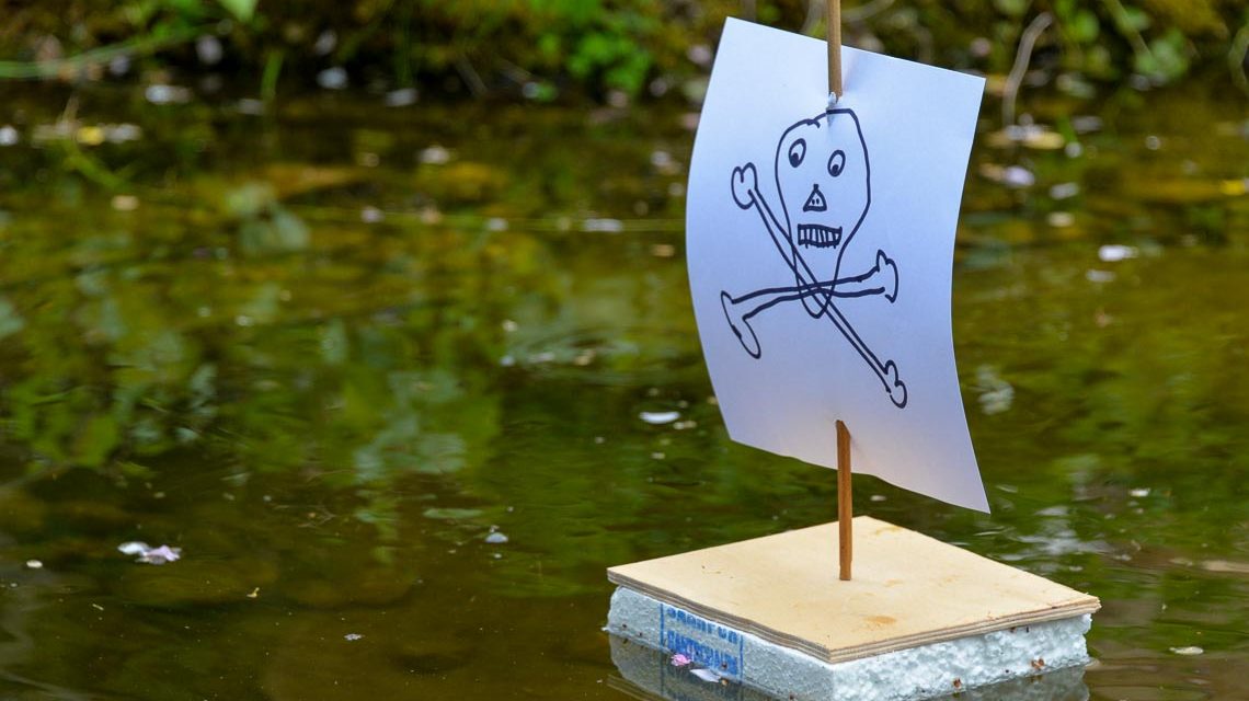 Piratenschiff, eine Möglichkeit fürs KreativLabor