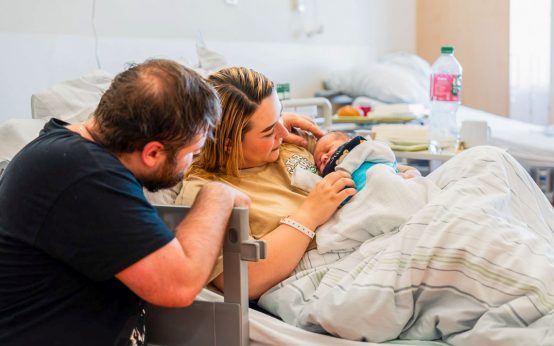 erste Geburt im Mutter-Kind-Zentrum der HSK