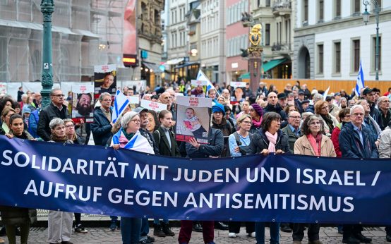 Gedenken der Opfer vom 7. Oktober