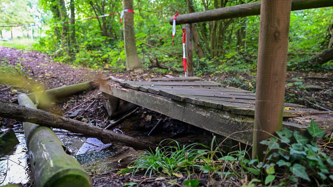 Marode Brücke Aukammtal