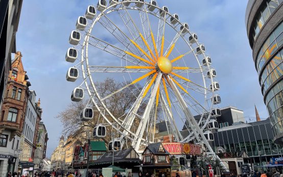 Riesenrad an der Hessischen Winterstubb.