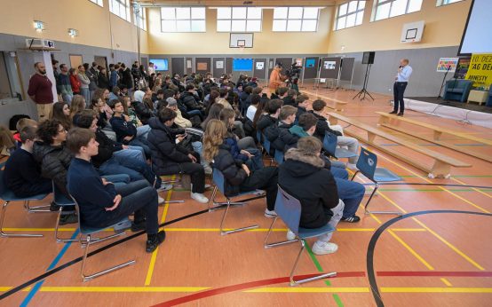 Tag der Menschenrechte am Campus Erbenheim.