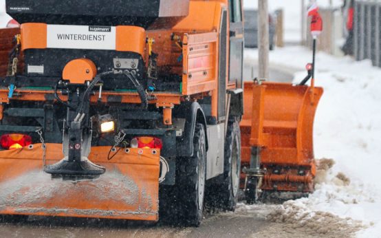 Winterdienst in der Stadt