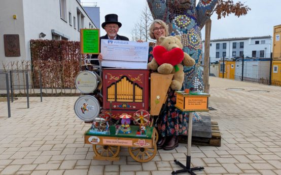 Mehr als Musik: Walter Günther sammelt Spenden für Bärenherz