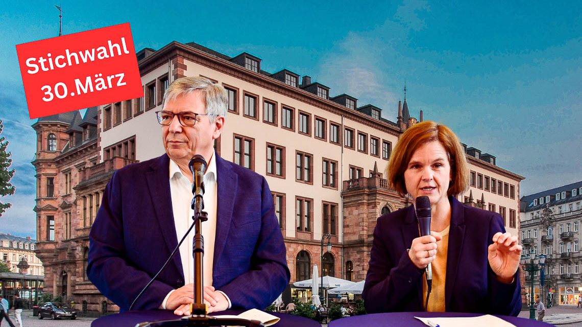 Die Grünen geben zur Stichwahl eine Empfehlung für OB Gert-Uwe Mende ab.