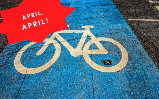 Aprilscherz, April, April.