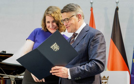 Boris Rhein und Dr. Mirjam Wenzel